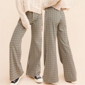 Free People Plaid Jules pants